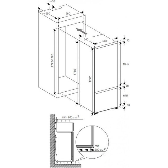 Холодильник Side by Side Graude IKG 180.0 - фото 2