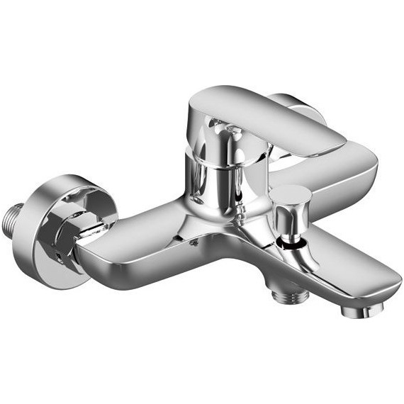 Набор смесителей 3 в 1 для ванны с коротким изливом Imprese Loket - фото 3