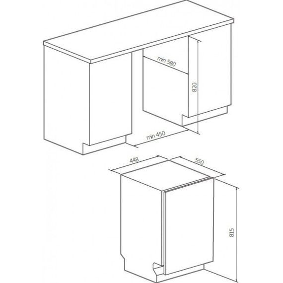 Встраиваемая посудомоечная машина Graude VG 45.0 - фото, картинка 3 Встраиваемая посудомоечная машина Graude VG 45.0 - фото 3