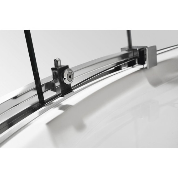 Душевое ограждение Cezares 90х90 см STYLUS-O-M-R-2-90-C-Cr (стекло 8 мм) хром/прозрачное - фото 4