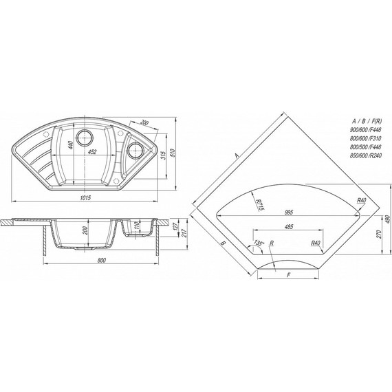 Кухонная мойка Dr.Gans Габи 25.050.E1015.406, терракота - фото 3