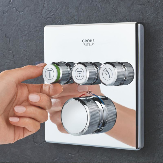 Смеситель для душа с термостатом Grohe Grohtherm SmartControl 29126000 - фото 7