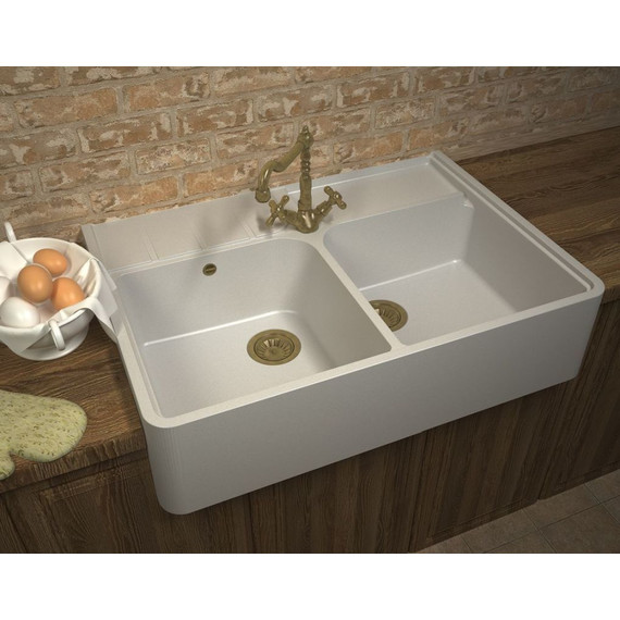 Кухонная мойка Florentina Вилладжио 20.385.F898.201, жасмин, Цвет производителя: жасмин - фото 2