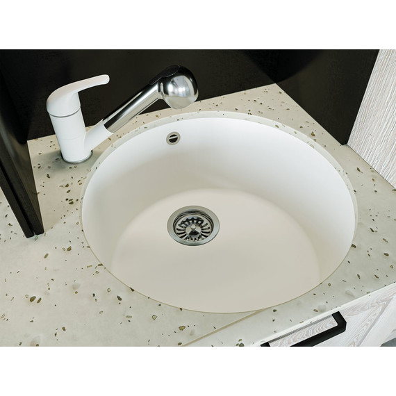 Кухонная мойка Florentina Вега зеро 22.425.D0440.201, жасмин, Цвет производителя: жасмин - фото, картинка 2 Кухонная мойка Florentina Вега зеро 22.425.D0440.201, жасмин, Цвет производителя: жасмин - фото 2