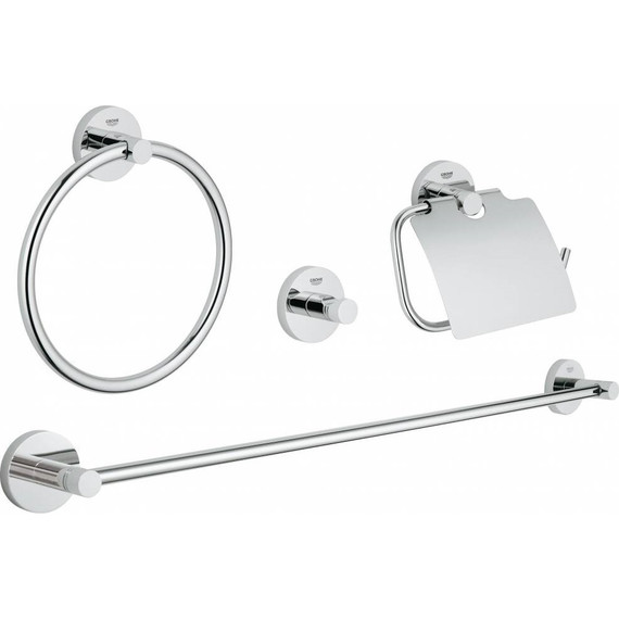Набор аксессуаров для ванной комнаты Grohe Essentials 40776001 - фото 