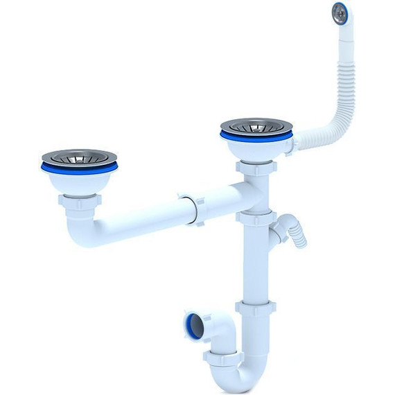 Кухонная мойка Florentina Липси 820 20.370.E0820.102, чёрный - фото 3