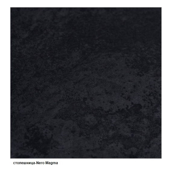 Тумба подвесная со столешницей Cezares CADRO-70/46/30-1C-SO-MET 140 см, черный - фото 9