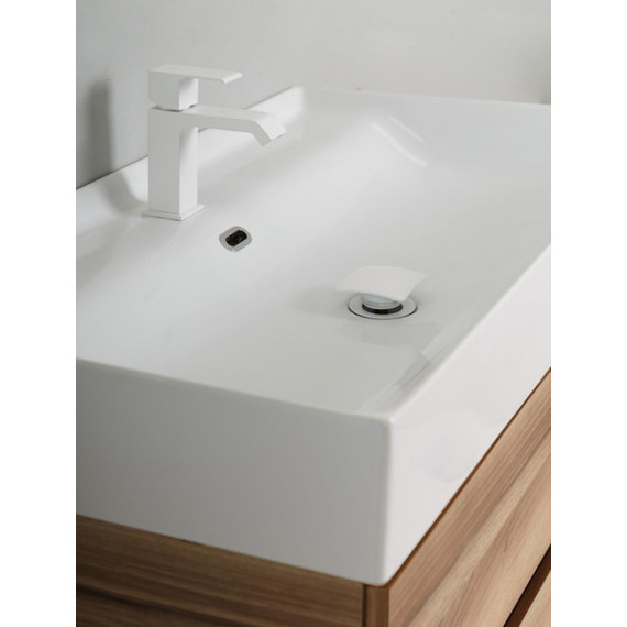 Тумба подвесная с раковиной Cezares Molveno 46-80-2C-SO-NN 80 см (раковина Tecla Touch), Noce Nature - фото 4