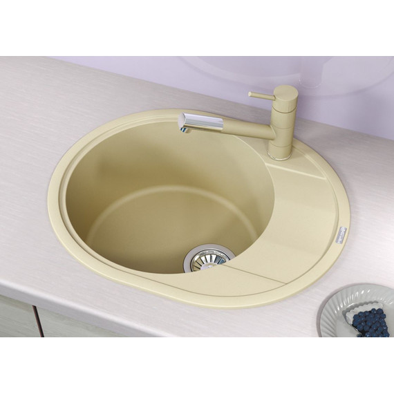 Кухонная мойка Florentina Родос 580 20.240.В0580.202, шампань, Цвет производителя: шампань - фото 2