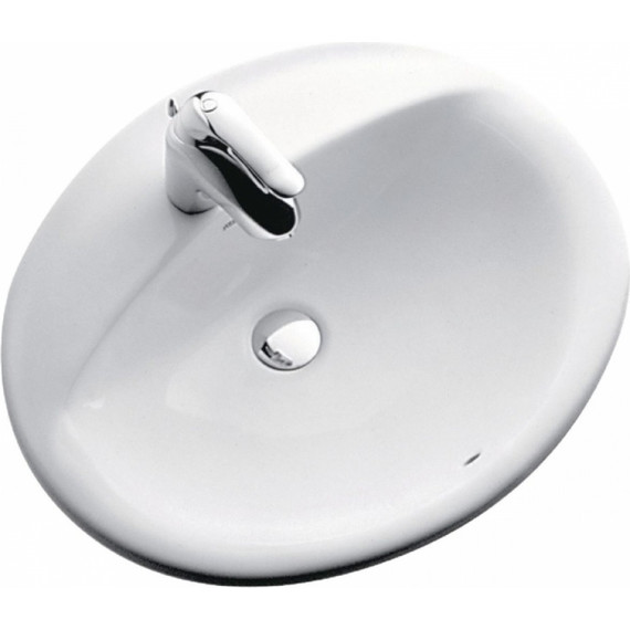 Раковина врезная на столешницу Roca Adora 52 см 327204000 - фото, картинка 3 Раковина врезная на столешницу Roca Adora 52 см 327204000 - фото 3