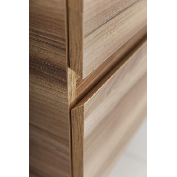 Тумба подвесная с раковиной Cezares Molveno 46-100-2C-SO-NN 100 см, Noce Nature - фото 3