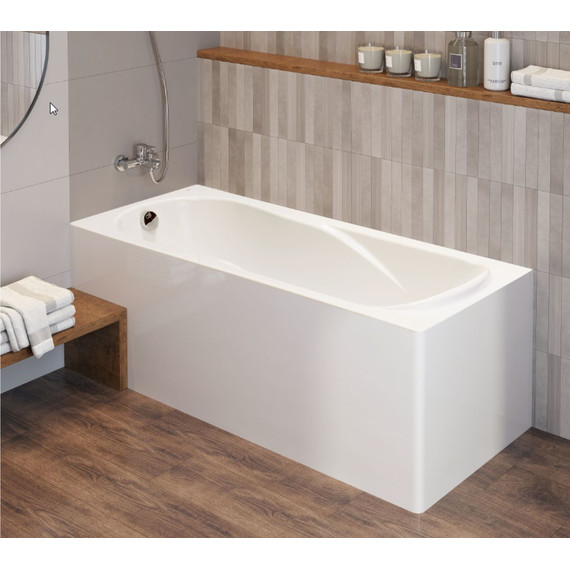 Ванна акриловая Roca Uno 170x75 см ZRU9302870, Размер - мм: 1700х750 - фото, картинка 2 Ванна акриловая Roca Uno 170x75 см ZRU9302870, Размер - мм: 1700х750 - фото 2