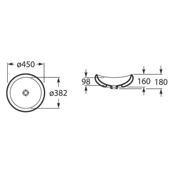 Раковина-чаша Roca Urbi 1 45 см 327225000 - фото, картинка 5 Раковина-чаша Roca Urbi 1 45 см 327225000 - фото 5