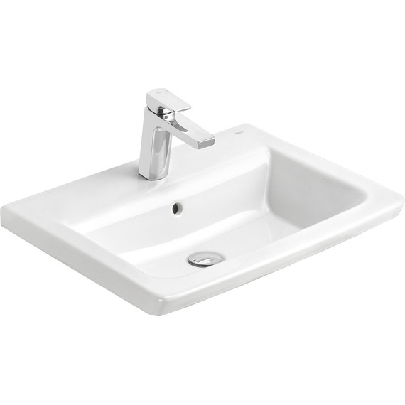 Тумба подвесная с раковиной Roca Up 60 см ZRU9303010, белый - фото 11