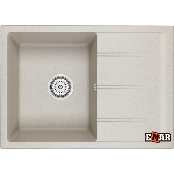 Кухонная мойка Emar EMQ-1700.Q, барит, Цвет производителя: барит - фото 