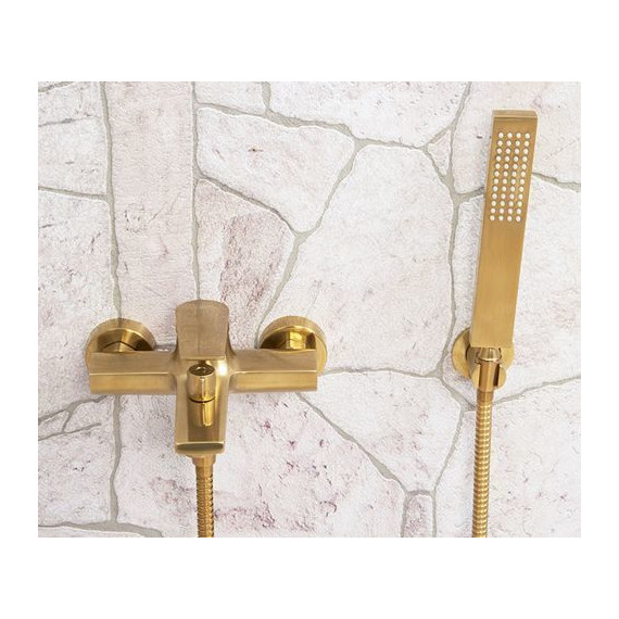 Смеситель для ванны WasserKraft Aisch 5501, золото - фото, картинка 6 Смеситель для ванны WasserKraft Aisch 5501, золото - фото 6