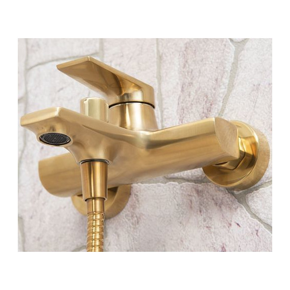 Смеситель для ванны WasserKraft Aisch 5501, золото - фото, картинка 7 Смеситель для ванны WasserKraft Aisch 5501, золото - фото 7