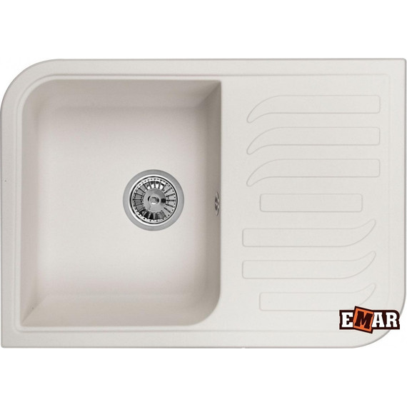 Кухонная мойка Emar EMQ-1695.Q, агат, Цвет производителя: агат - фото 