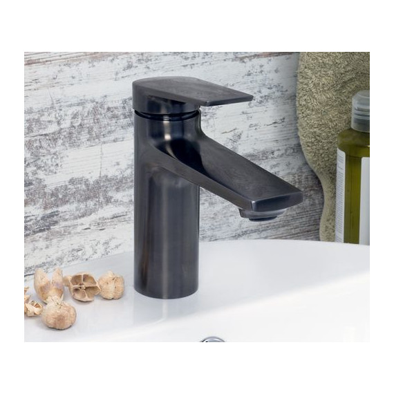 Смеситель для раковины WasserKraft Wiese 8403, оружейная сталь - фото 4