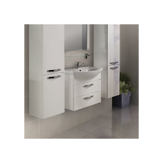 Тумба подвесная с раковиной Акватон Ария 65М см 1A1233K0AA010, белый - фото, картинка 6 Тумба подвесная с раковиной Акватон Ария 65М см 1A1233K0AA010, белый - фото 6