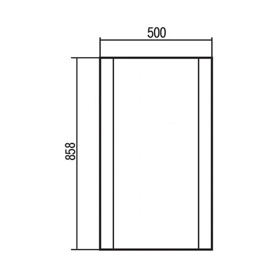Зеркало Акватон Ария 50 см 1A140102AA010 - фото, картинка 7 Зеркало Акватон Ария 50 см 1A140102AA010 - фото 7