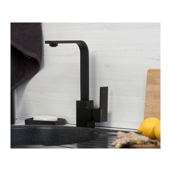 Смеситель для кухни WasserKraft Abens 2007, черный - фото 5