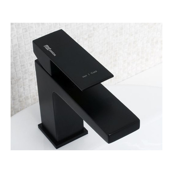 Смеситель для раковины WasserKraft Abens 2003, черный - фото 6