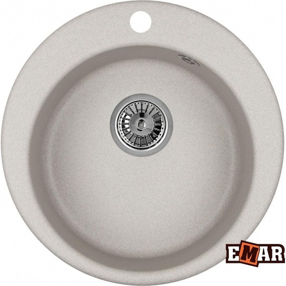 Кухонная мойка Emar EMQ-1475.C, барит, Цвет производителя: барит - фото 