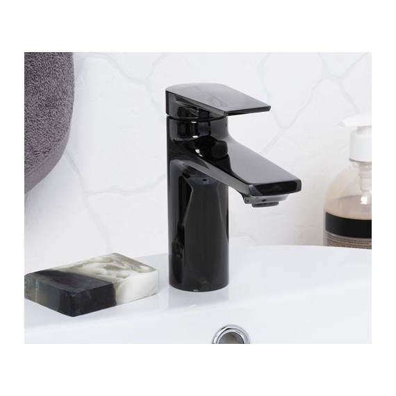 Смеситель для раковины WasserKraft Glan 6603, черный - фото 4