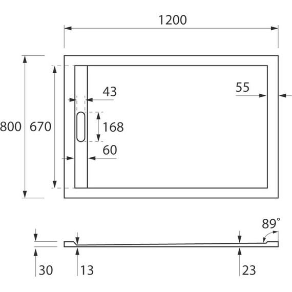 Мраморный поддон Cezares TRAY-AS-AH-120/80-30-W 120х80 см - фото, картинка 4 Мраморный поддон Cezares TRAY-AS-AH-120/80-30-W 120х80 см - фото 4