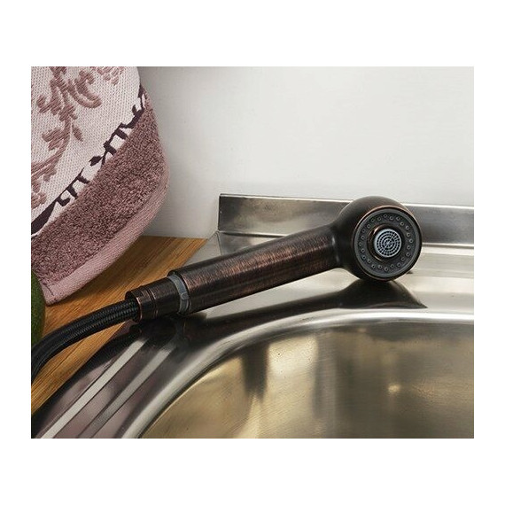 Смеситель для кухни WasserKraft A8247, темная бронза - фото 3