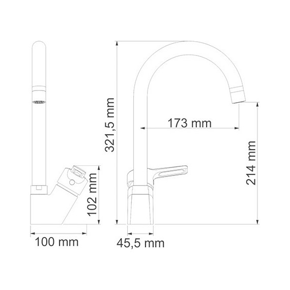 Смеситель для кухни WasserKraft Ruhr 24407 - фото 2