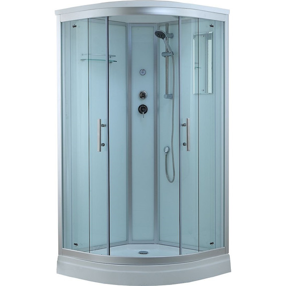 Душевая кабина Timo Standart T-6609 Silver 90х90 см, хром/прозрачное - фото 