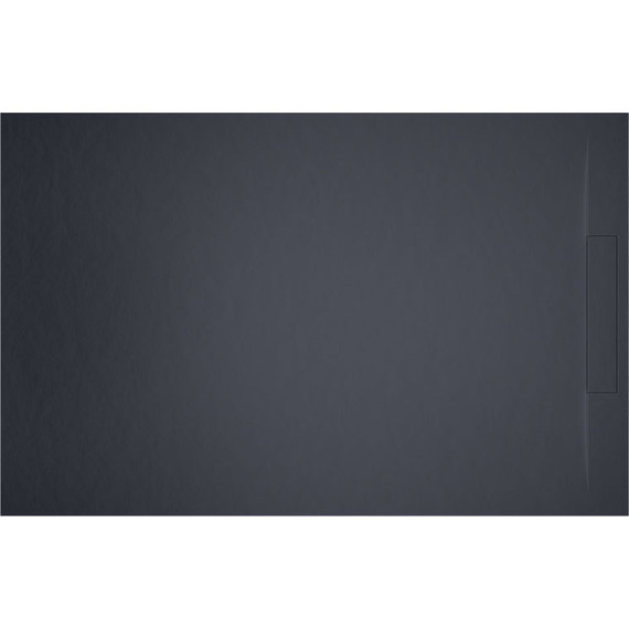 Акриловый поддон Riho Isola DR18 140х80 см D007010080 антрацит - фото 
