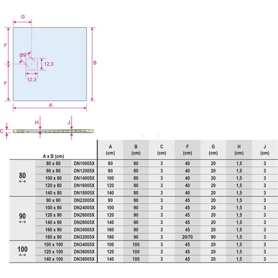 Акриловый поддон Riho Velvet Sole DN14 100х80 см D006003105 - фото 5