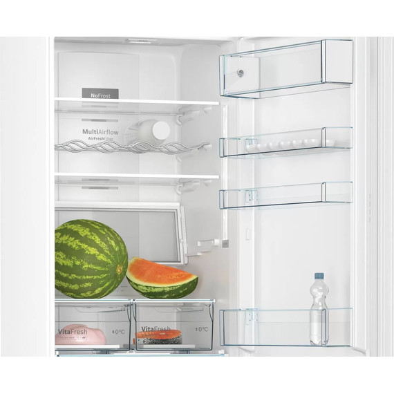 Двухкамерный холодильник Bosch Serie 4 KGN39XW28R - фото 4