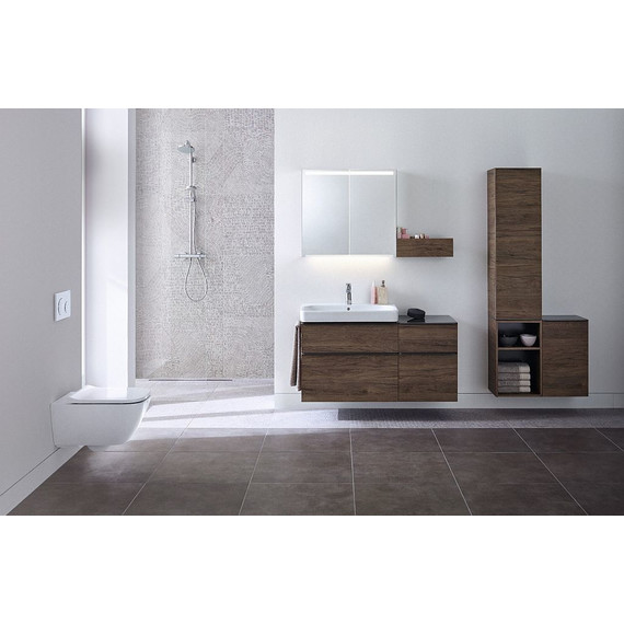 Унитаз подвесной безободковый Geberit Smyle Square 500.683.01.1 с крышкой микролифт - фото, картинка 8 Унитаз подвесной безободковый Geberit Smyle Square 500.683.01.1 с крышкой микролифт - фото 8