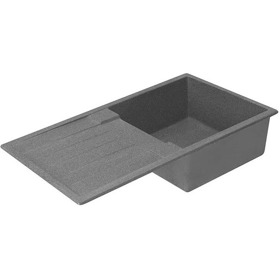 Кухонная мойка Акватон Верона 1A710032VR210, графит, Цвет производителя: графит - фото, картинка 2 Кухонная мойка Акватон Верона 1A710032VR210, графит, Цвет производителя: графит - фото 2