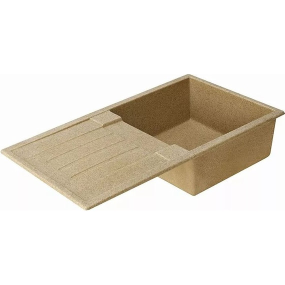 Кухонная мойка Акватон Верона 1A710032VR220, песочный, Цвет производителя: песочный - фото, картинка 2 Кухонная мойка Акватон Верона 1A710032VR220, песочный, Цвет производителя: песочный - фото 2