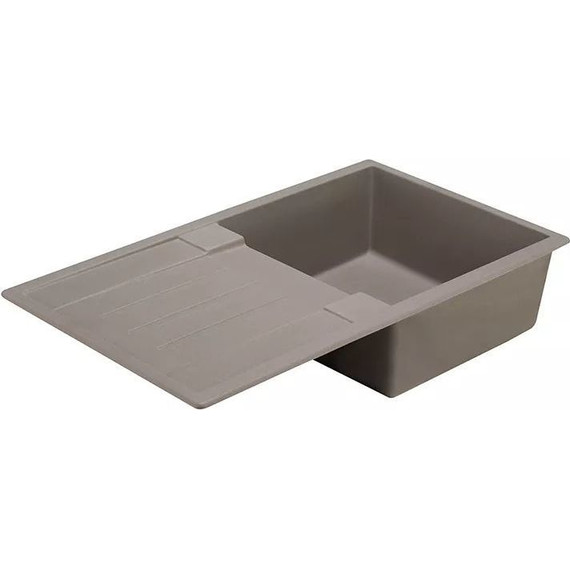 Кухонная мойка Акватон Верона 1A710032VR250, серый шёлк, Цвет производителя: серый шёлк - фото 2