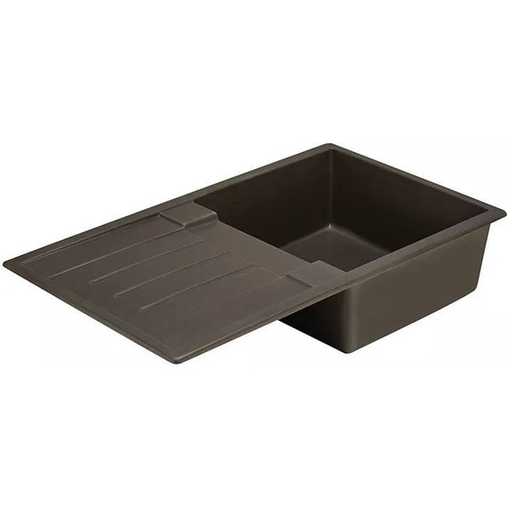 Кухонная мойка Акватон Верона 1A710032VR280, кофе, Цвет производителя: кофе - фото, картинка 2 Кухонная мойка Акватон Верона 1A710032VR280, кофе, Цвет производителя: кофе - фото 2