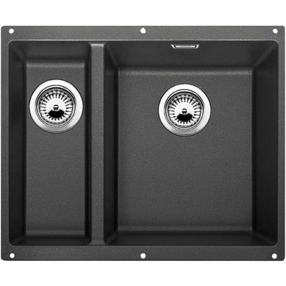 Кухонная мойка Blanco Subline 340/160-U 523558, антрацит L - фото 