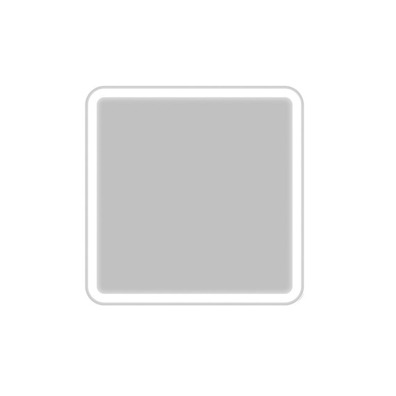 Зеркало BelBagno SPC-MAR-600-600-LED-BTN 60 см - фото 