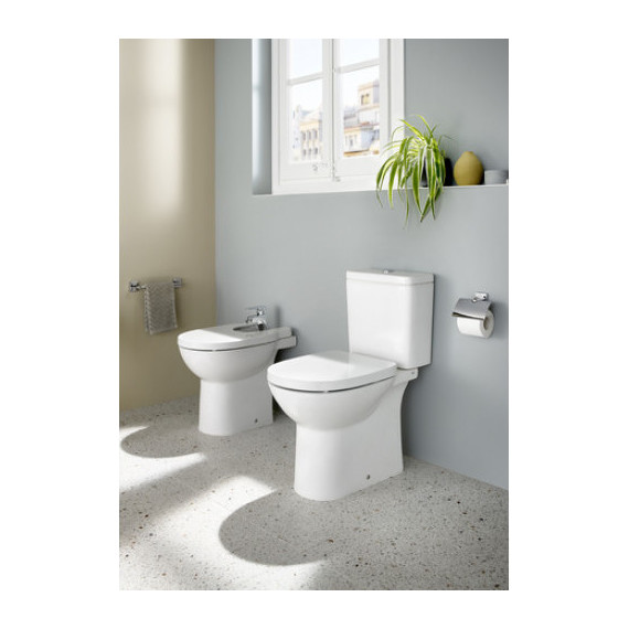 Унитаз-компакт Roca Debba Round Rimless 34299P00Y - фото 3