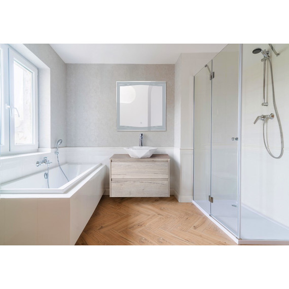 Зеркало BelBagno SPC-LNS-800-800-LED-TCH 80 см - фото, картинка 2 Зеркало BelBagno SPC-LNS-800-800-LED-TCH 80 см - фото 2