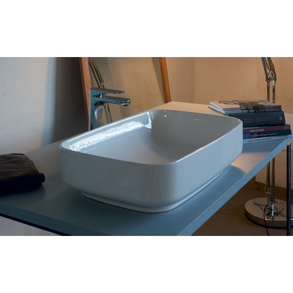 Раковина-чаша Kerasan Tribeca 60 см 514130*0, белый матовый - фото 2