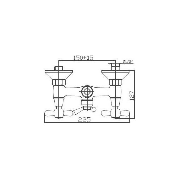 Смеситель для ванны Haiba HB2125 - фото, картинка 3 Смеситель для ванны Haiba HB2125 - фото 3