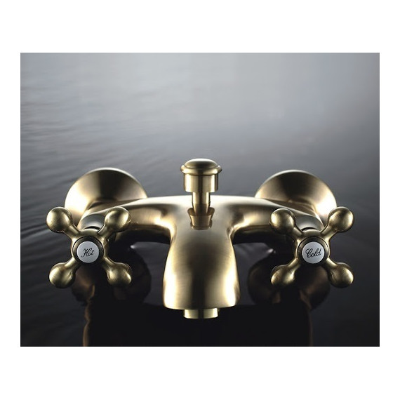 Смеситель для ванны Haiba HB3119-4, бронза - фото 2