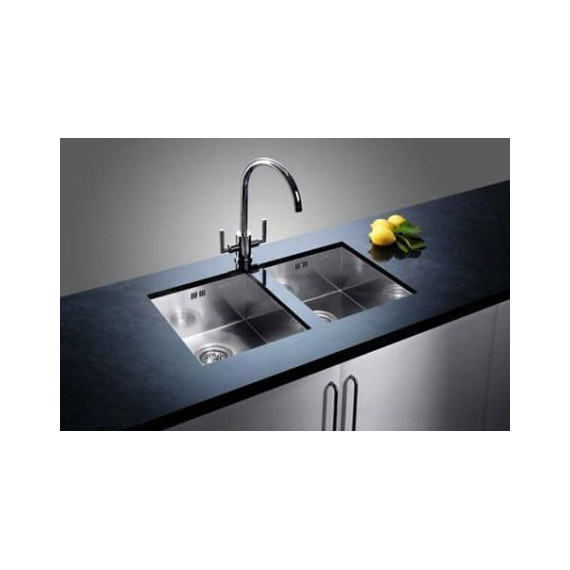 Кухонная мойка Blanco Claron 400/400-U 521618, нержавеющая сталь - фото 2