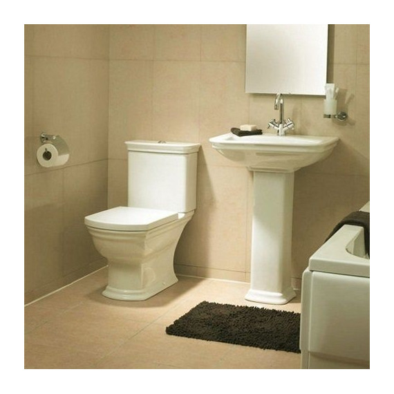 Унитаз-компакт VITRA SERENADA 9722B003-7203 с крышкой микролифт - фото 4